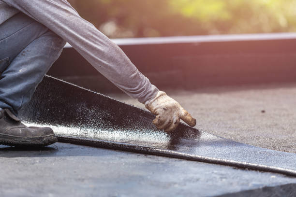 Professional Waterproofing technician working in Dorr, MI